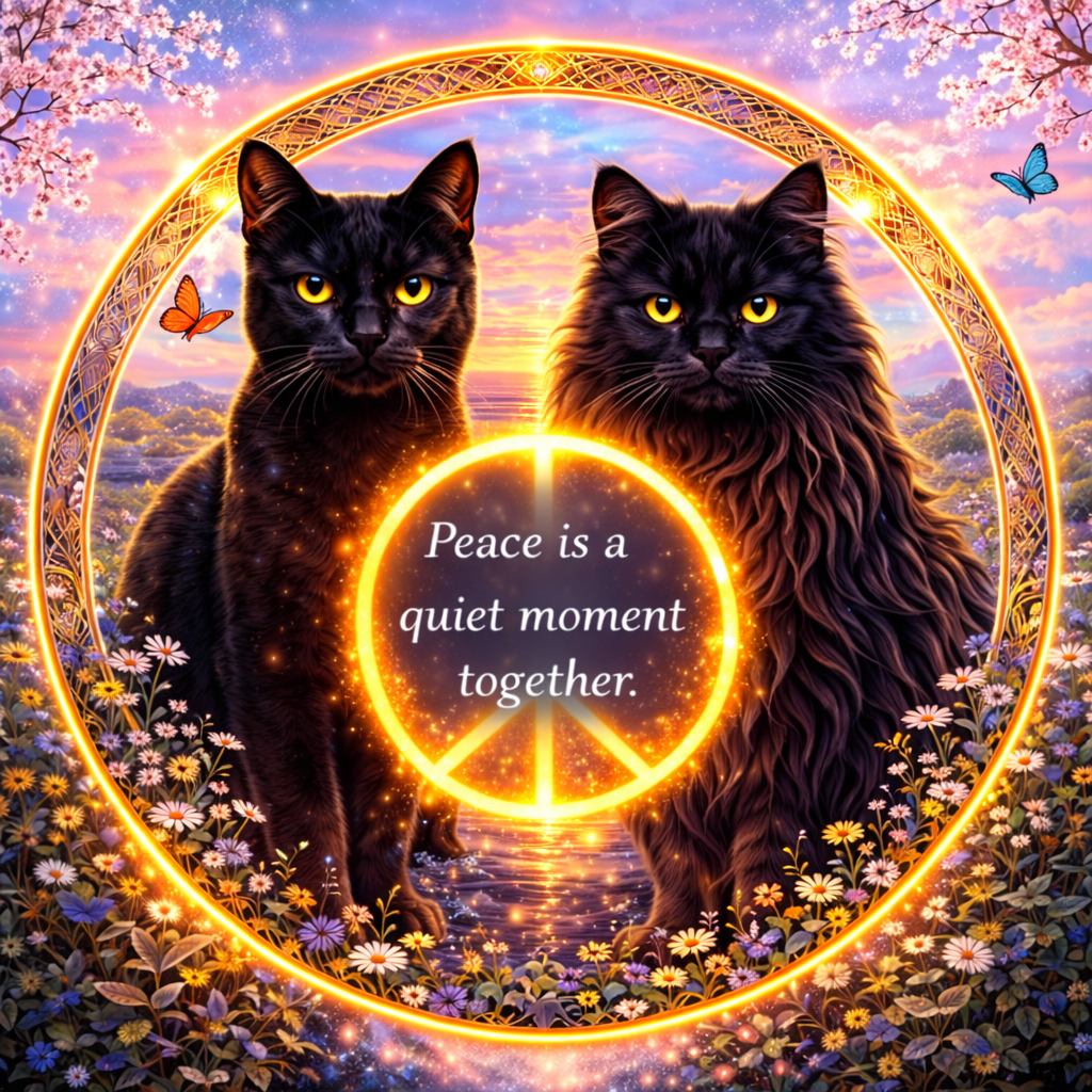 Black cats design